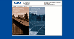 Desktop Screenshot of amax-energie.ch